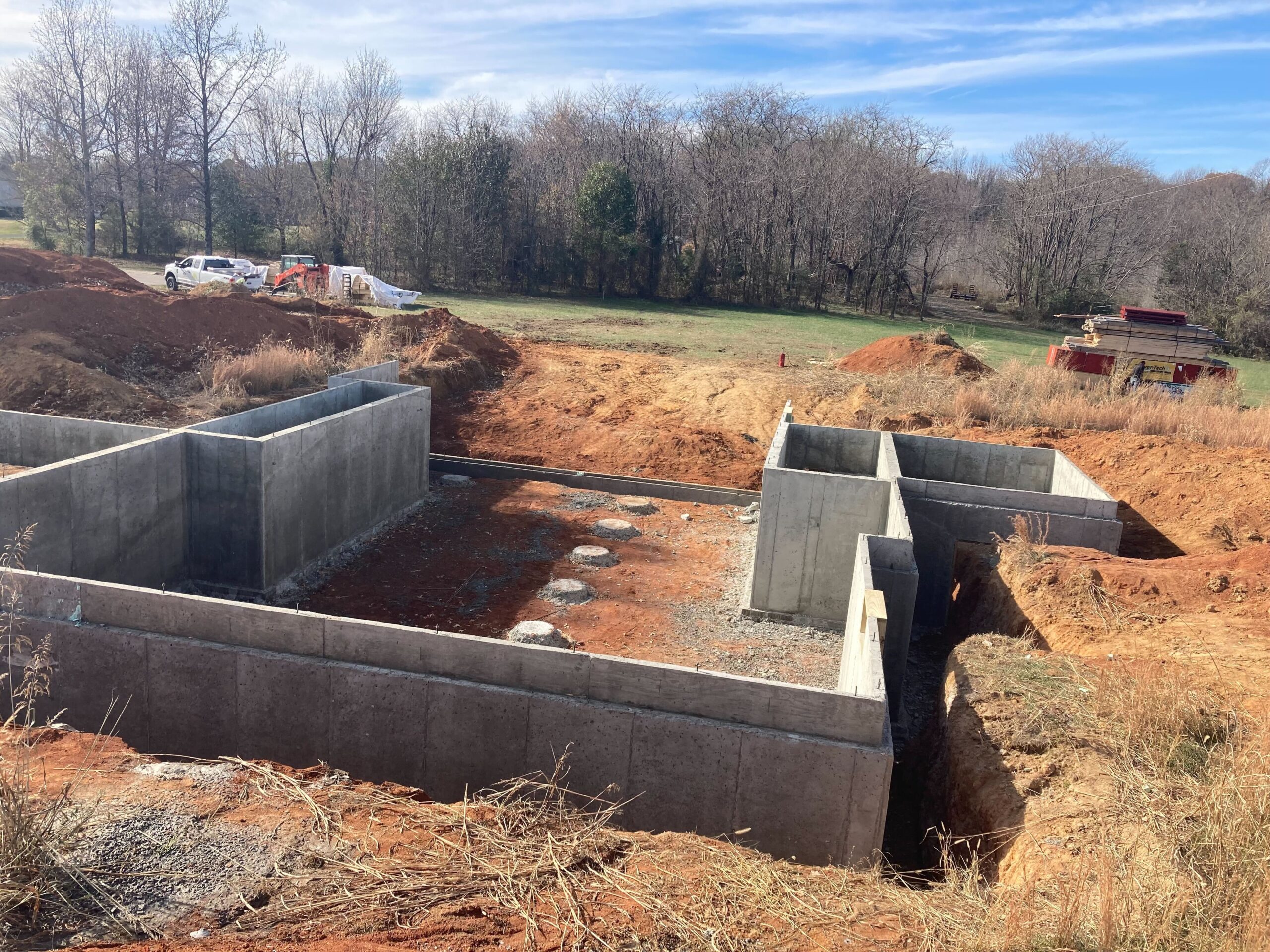 Residential Concrete Foundation Project At 1008 Waverly Dr Portland, TN ...